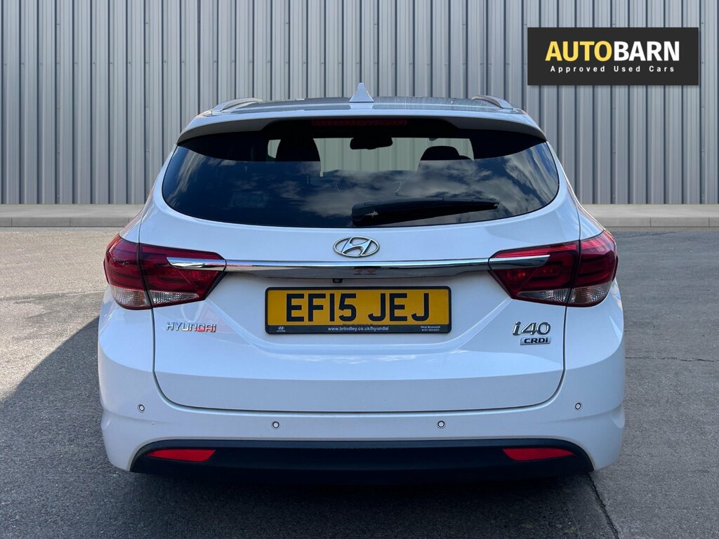Hyundai I40 1.7 Crdi Blue Drive Se Nav Tourer Manua White #5