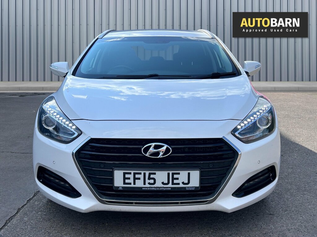 Hyundai I40 1.7 Crdi Blue Drive Se Nav Tourer Manua White #6