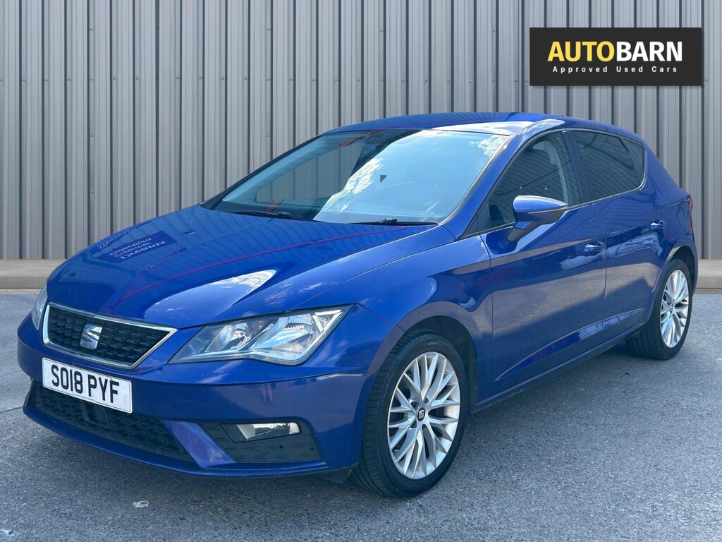 Seat Leon 1.6 Tdi Se Dynamic Technology Hatchback SO18PYF Blue #4