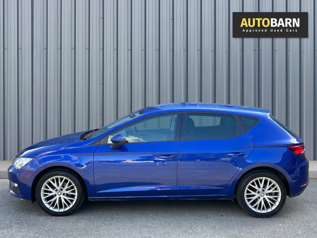 Seat Leon 1.6 Tdi Se Dynamic Technology Hatchback SO18PYF Blue #5