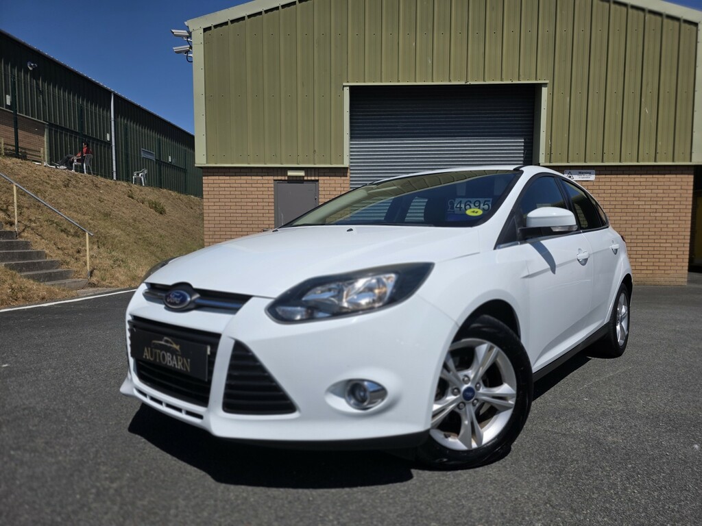Ford Focus Hatchback 1.6 Tdci Zetec 2014 White