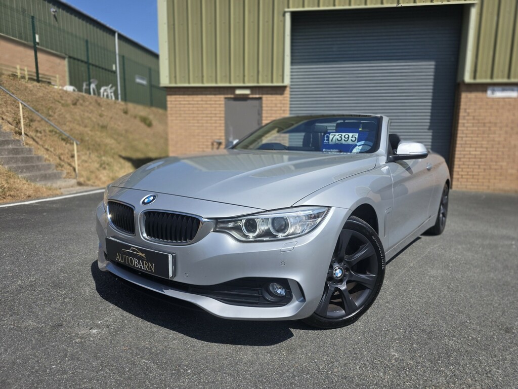 BMW 4 Series Convertible 2.0 420D Se Convertible 2014 Silver