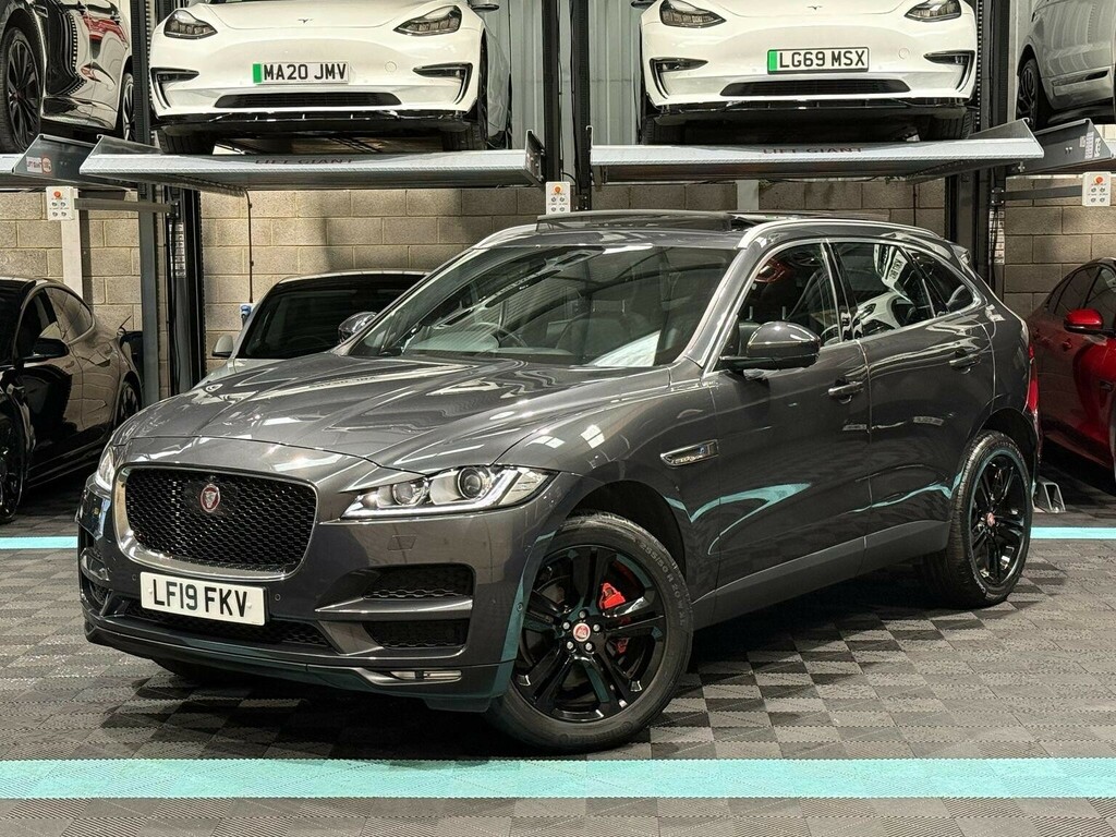 Jaguar F-Pace Suv 2.0 D180 Portfolio Awd Euro 6 Ss Grey #3