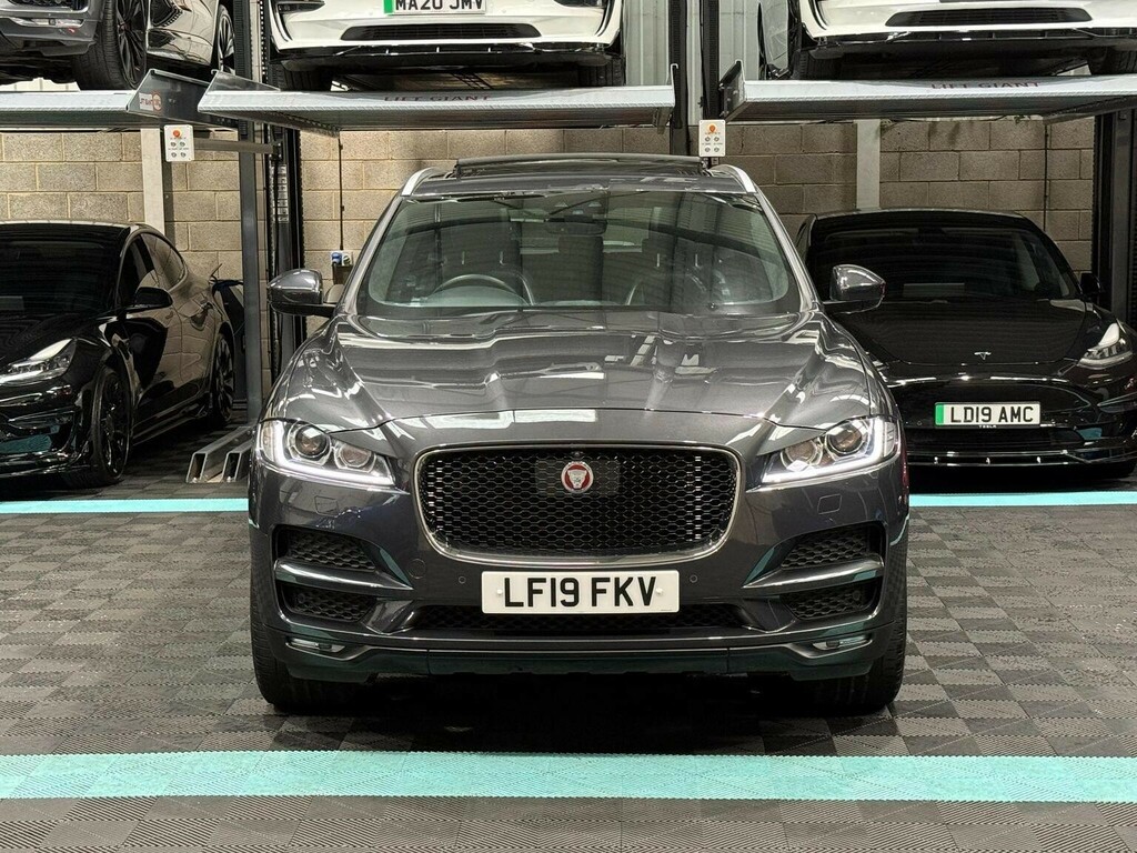 Jaguar F-Pace Suv 2.0 D180 Portfolio Awd Euro 6 Ss Grey #2