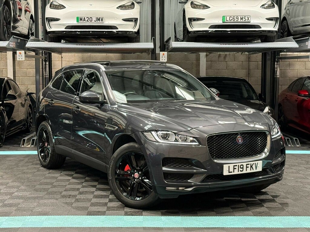 Jaguar F-Pace Suv 2.0 D180 Portfolio Awd Euro 6 Ss Grey