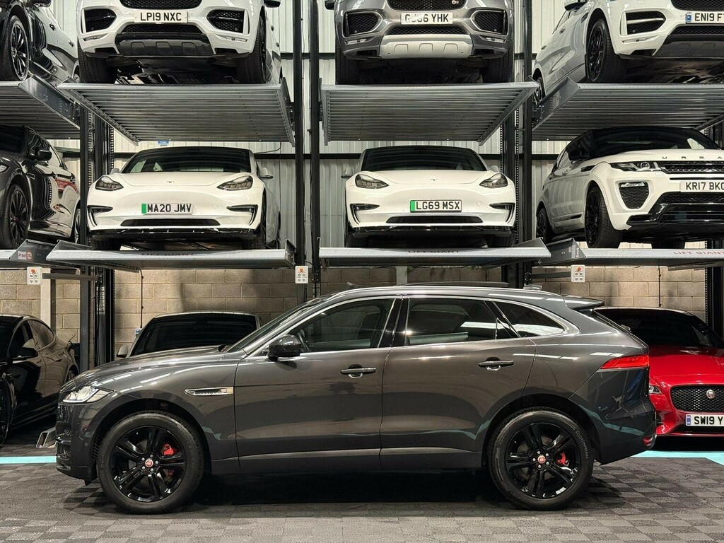Jaguar F-Pace Suv 2.0 D180 Portfolio Awd Euro 6 Ss Grey #4