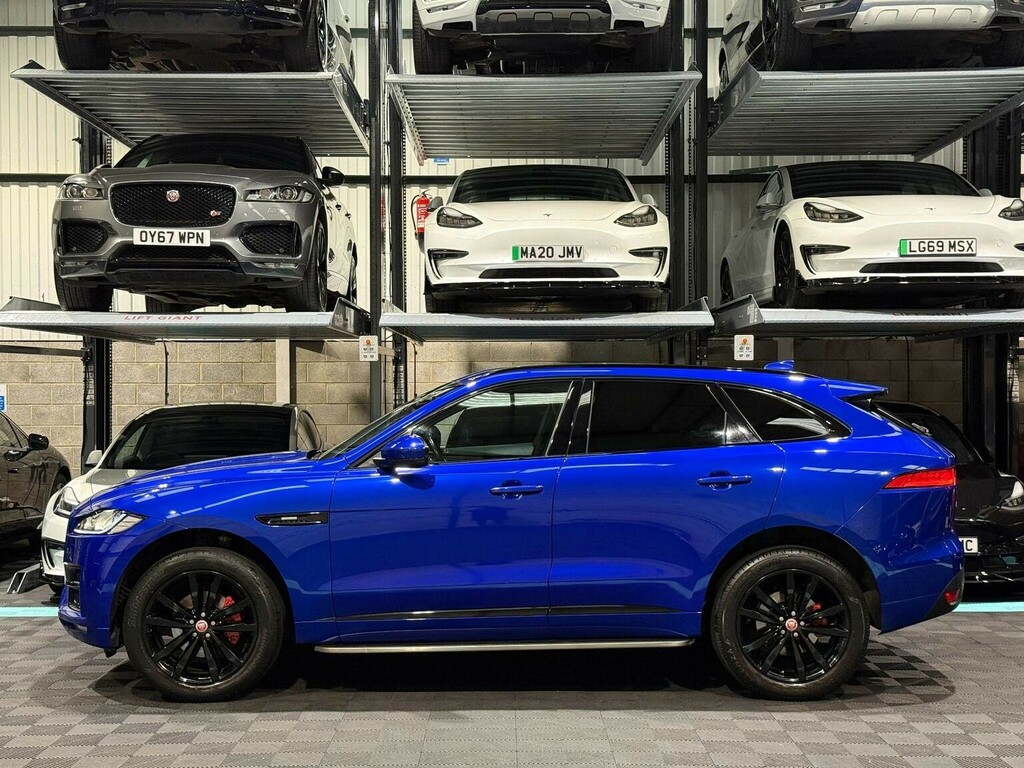 Jaguar F-Pace Suv 2.0 P250i R-sport Awd Euro 6 Ss 2 Blue #4