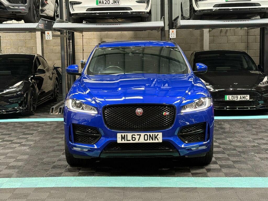 Jaguar F-Pace 2.0 D240 R-sport Awd Euro 6 Ss Blue #2