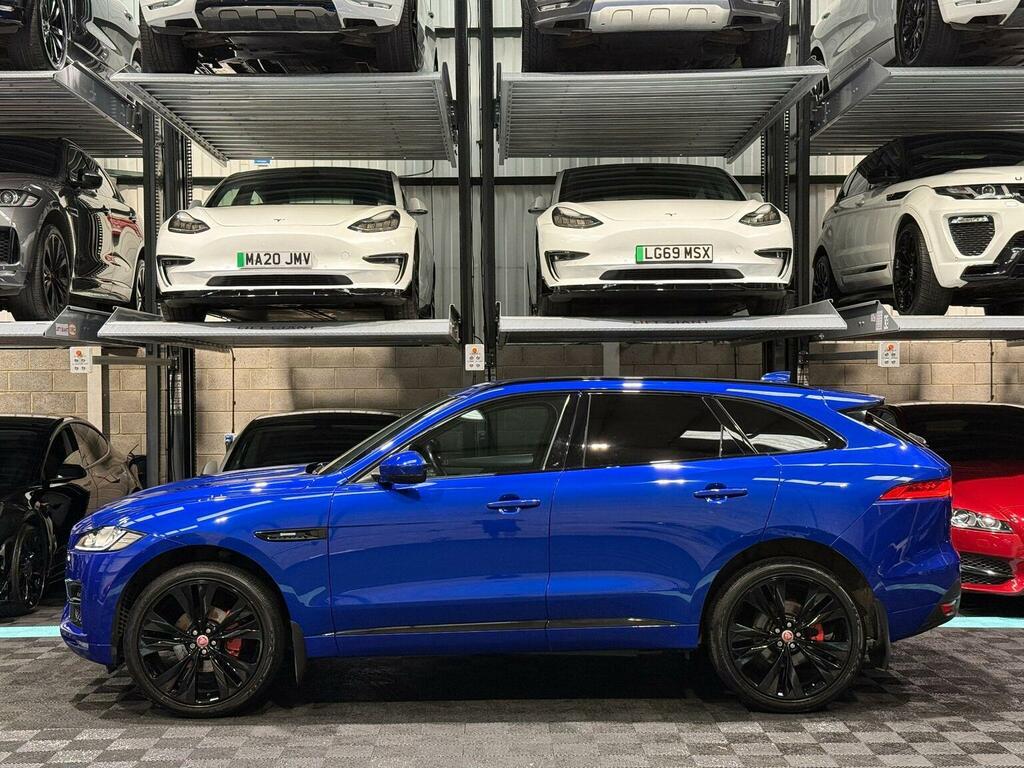 Jaguar F-Pace 2.0 D240 R-sport Awd Euro 6 Ss Blue #4