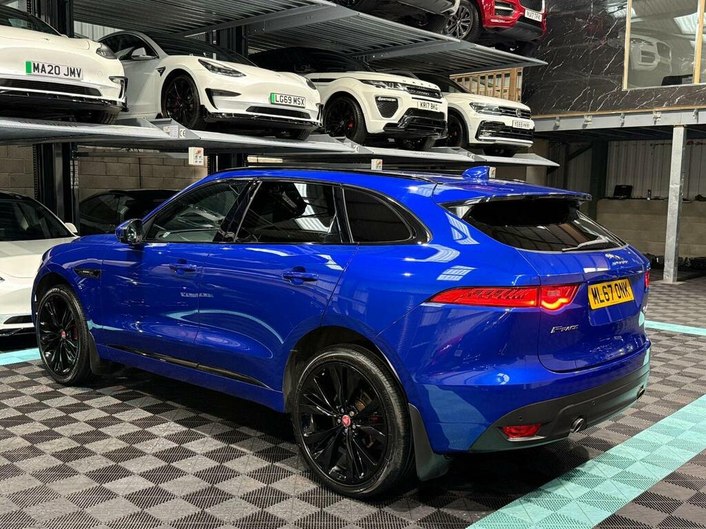 Jaguar F-Pace 2.0 D240 R-sport Awd Euro 6 Ss Blue #5