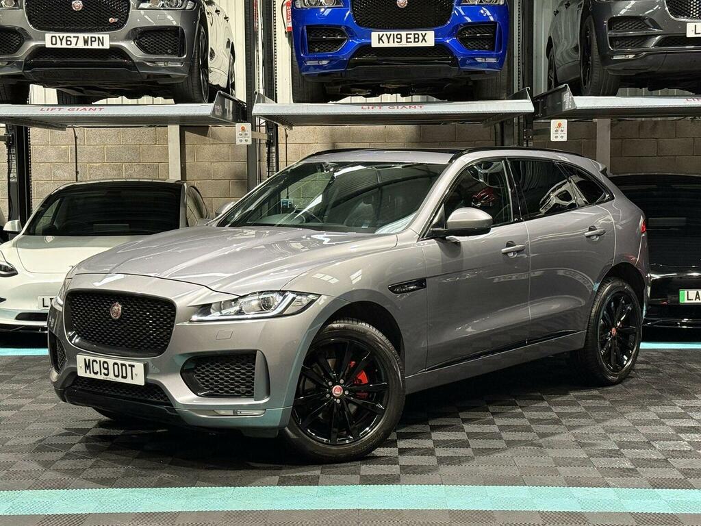 Jaguar F-Pace 2.0 D180 Chequered Flag Awd Euro 6 Ss Grey #3