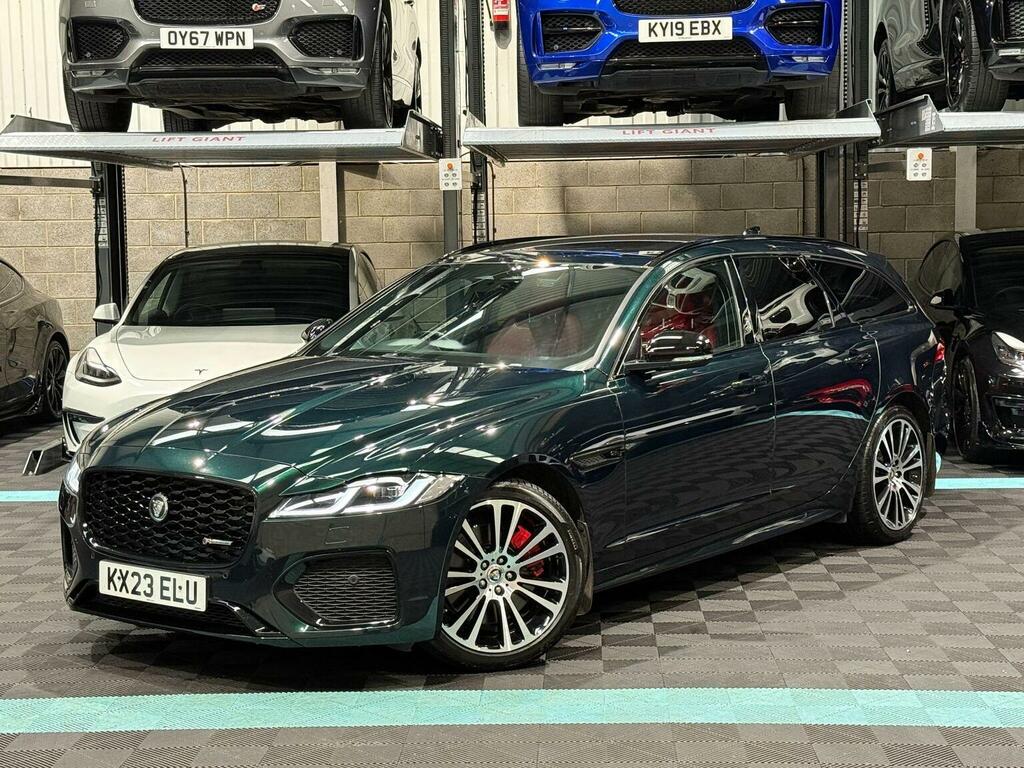Jaguar XF 2.0 D200 Mhev R-dynamic Se Black Sportbrake E Green #3