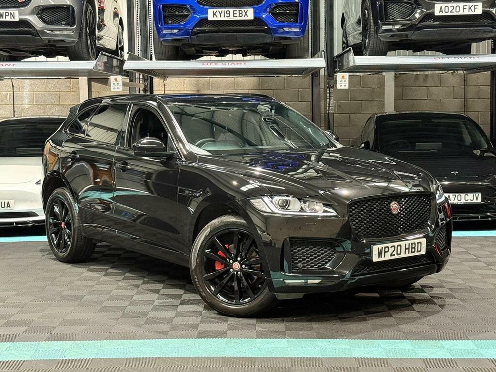 Jaguar F-Pace Suv 2.0 D180 Chequered Flag Awd Euro 6 Ss Black
