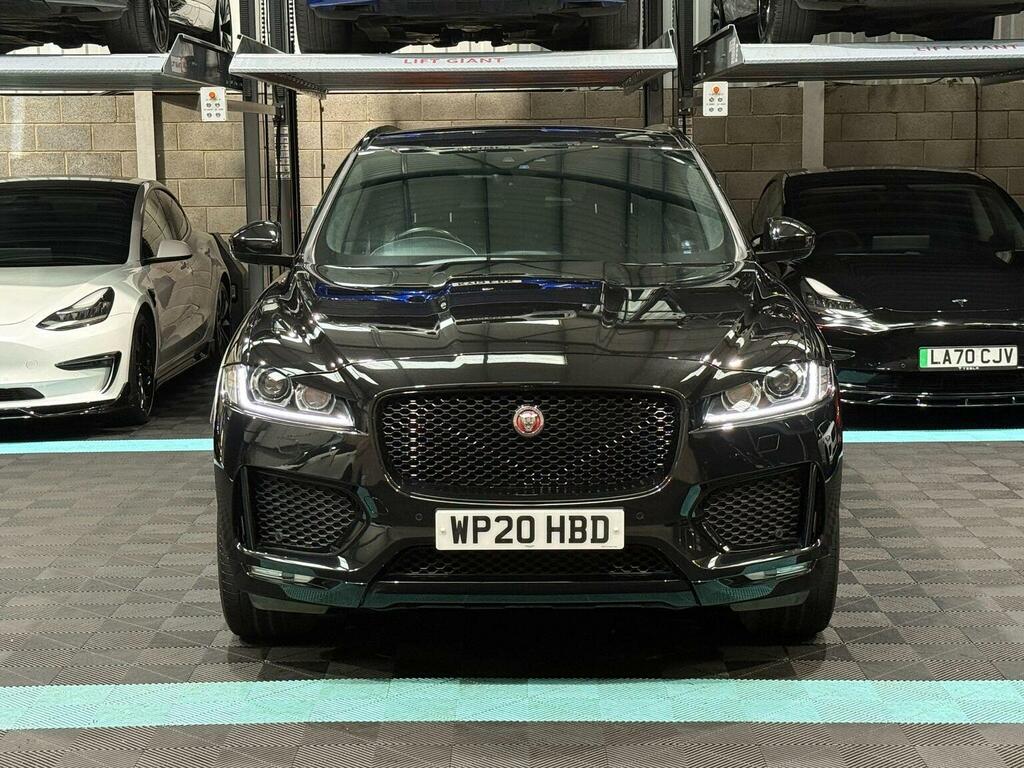 Jaguar F-Pace Suv 2.0 D180 Chequered Flag Awd Euro 6 Ss WP20HBD Black #2