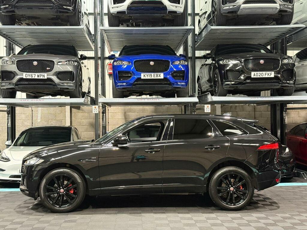 Jaguar F-Pace Suv 2.0 D180 Chequered Flag Awd Euro 6 Ss WP20HBD Black #4