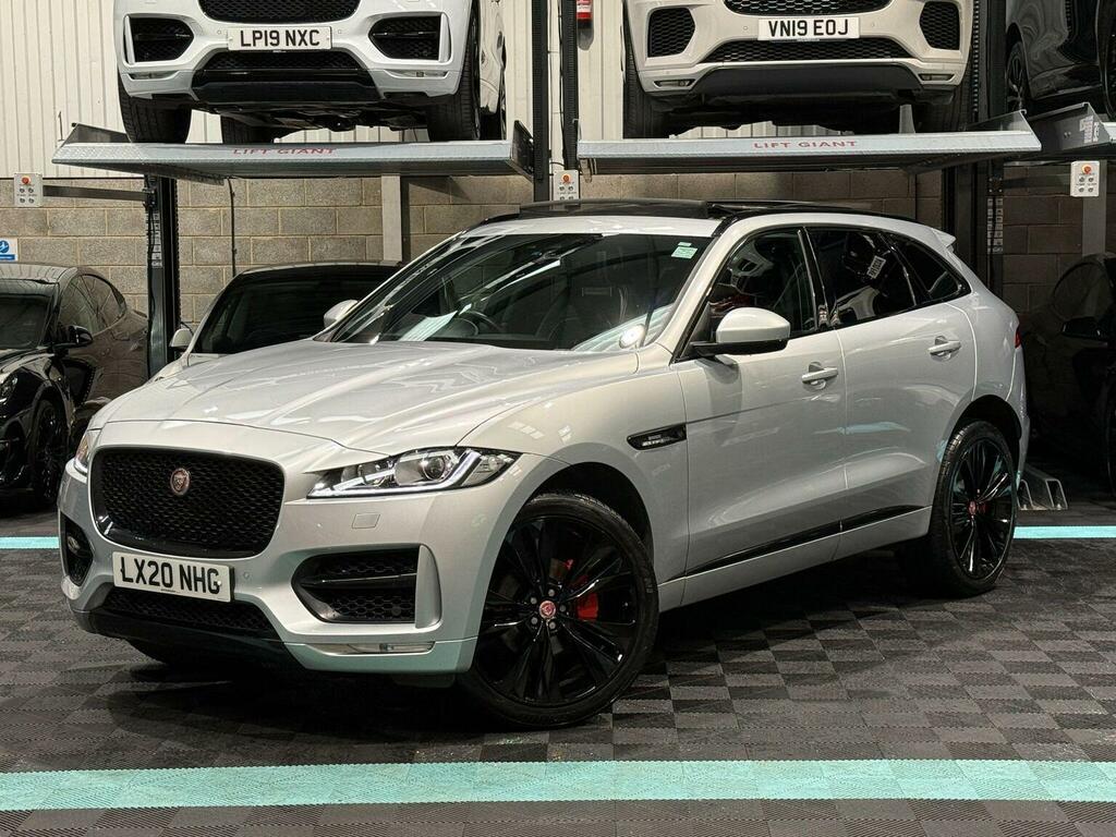 Jaguar F-Pace 2.0 P250i R-sport Awd Euro 6 Ss Silver #3