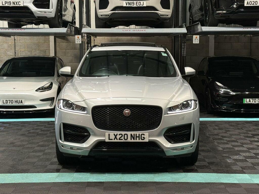 Jaguar F-Pace 2.0 P250i R-sport Awd Euro 6 Ss Silver #2
