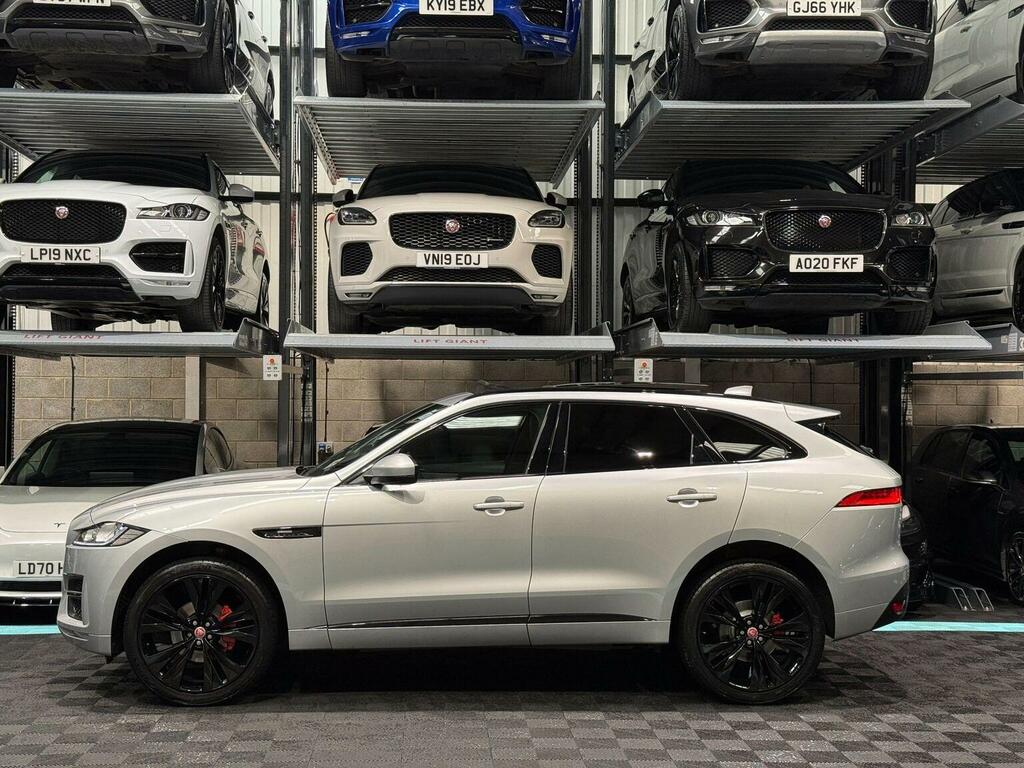 Jaguar F-Pace 2.0 P250i R-sport Awd Euro 6 Ss Silver #4