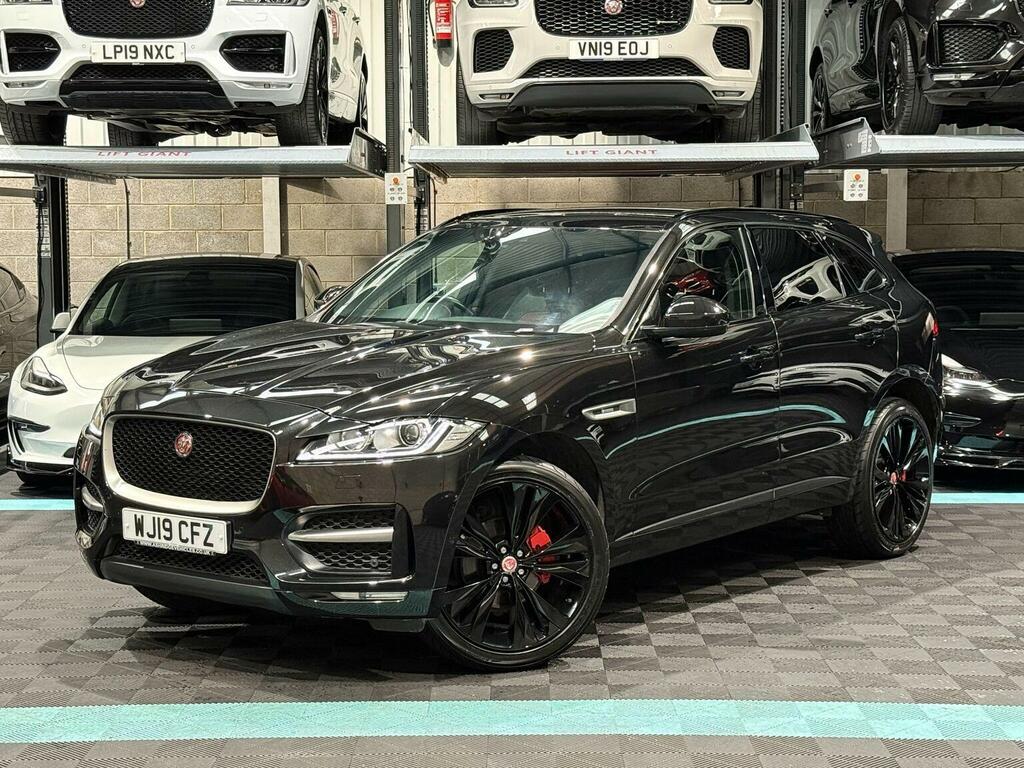 Jaguar F-Pace 2.0 P250i R-sport Awd Euro 6 Ss Black #3