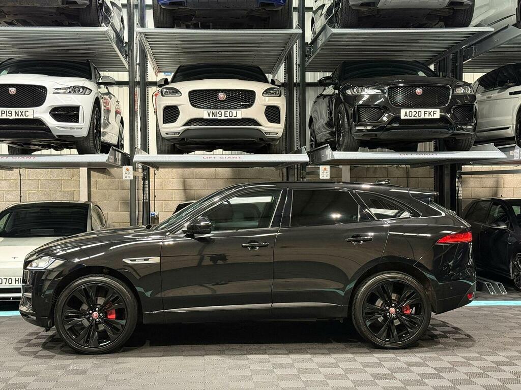 Jaguar F-Pace 2.0 P250i R-sport Awd Euro 6 Ss Black #4