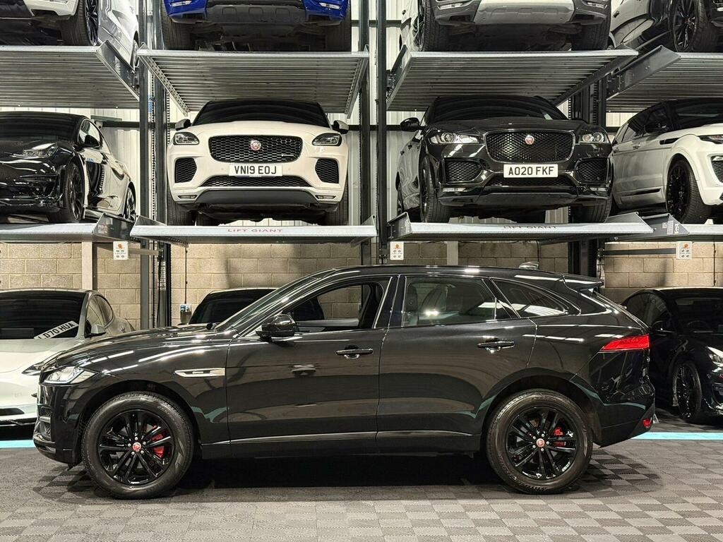 Jaguar F-Pace 2.0 P250i R-sport Awd Euro 6 Ss Black #4