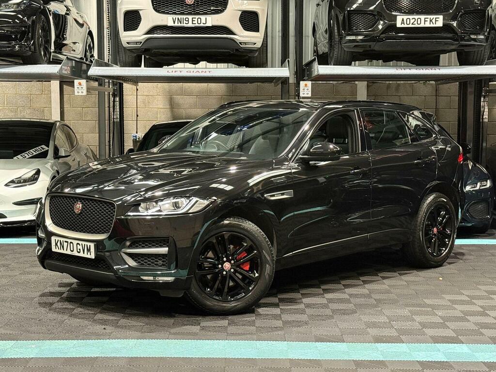 Jaguar F-Pace 2.0 P250i R-sport Awd Euro 6 Ss Black #3