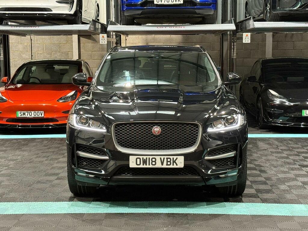 Jaguar F-Pace 2.0 P250i R-sport Awd Euro 6 Ss Black #2
