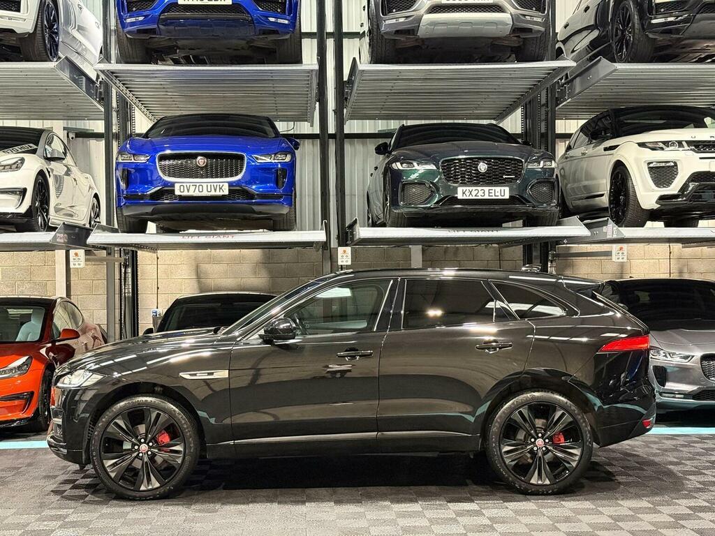 Jaguar F-Pace 2.0 P250i R-sport Awd Euro 6 Ss Black #4