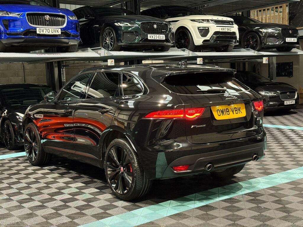 Jaguar F-Pace 2.0 P250i R-sport Awd Euro 6 Ss Black #5