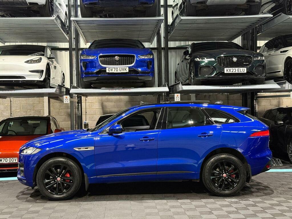 Jaguar F-Pace 2.0 D180 R-sport Awd Euro 6 Ss Blue #4