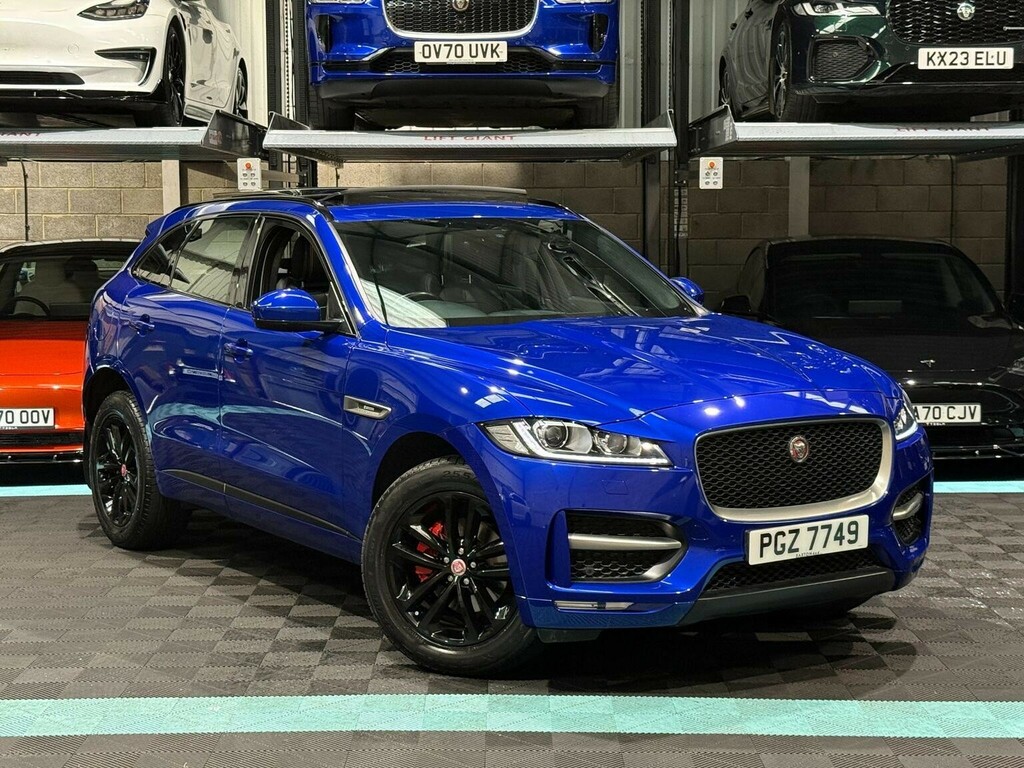 Jaguar F-Pace 2.0 D180 R-sport Awd Euro 6 Ss Blue
