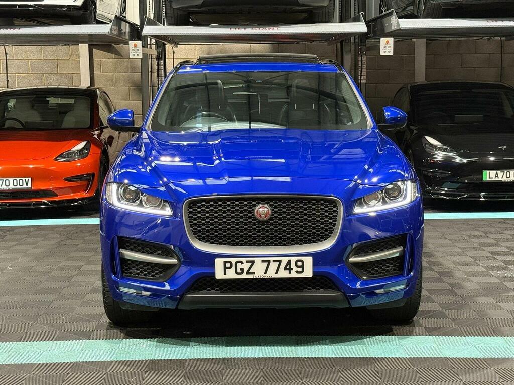 Jaguar F-Pace 2.0 D180 R-sport Awd Euro 6 Ss Blue #2