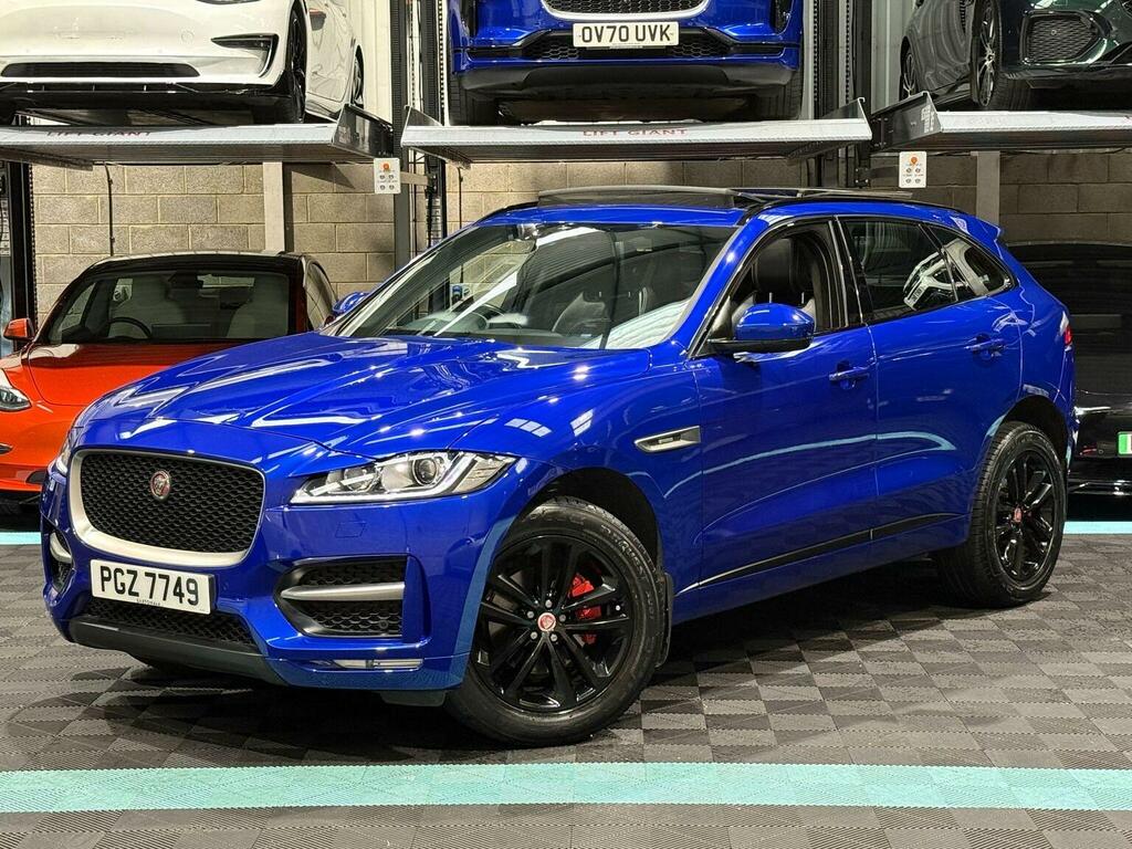 Jaguar F-Pace 2.0 D180 R-sport Awd Euro 6 Ss Blue #3