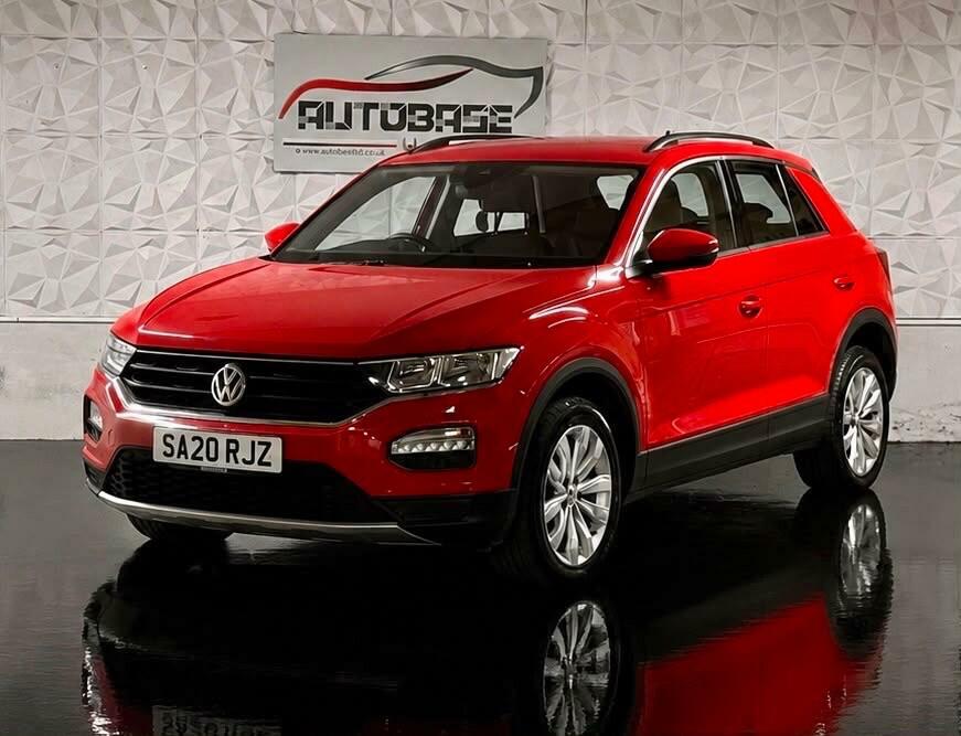 Volkswagen T-Roc Se Red #3
