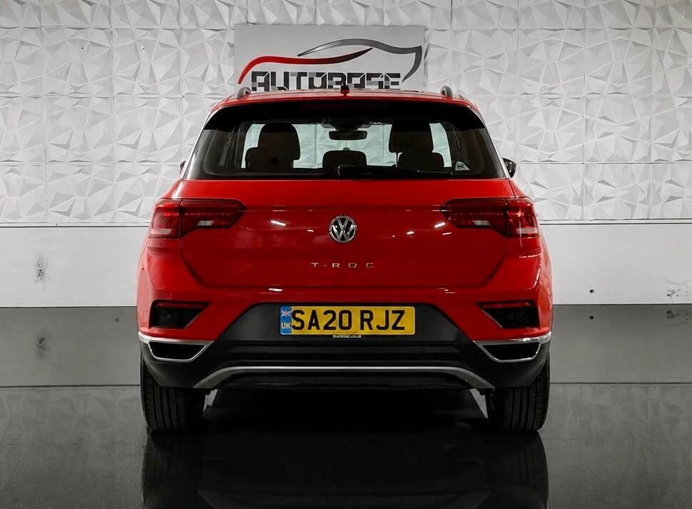 Volkswagen T-Roc Se Red #6