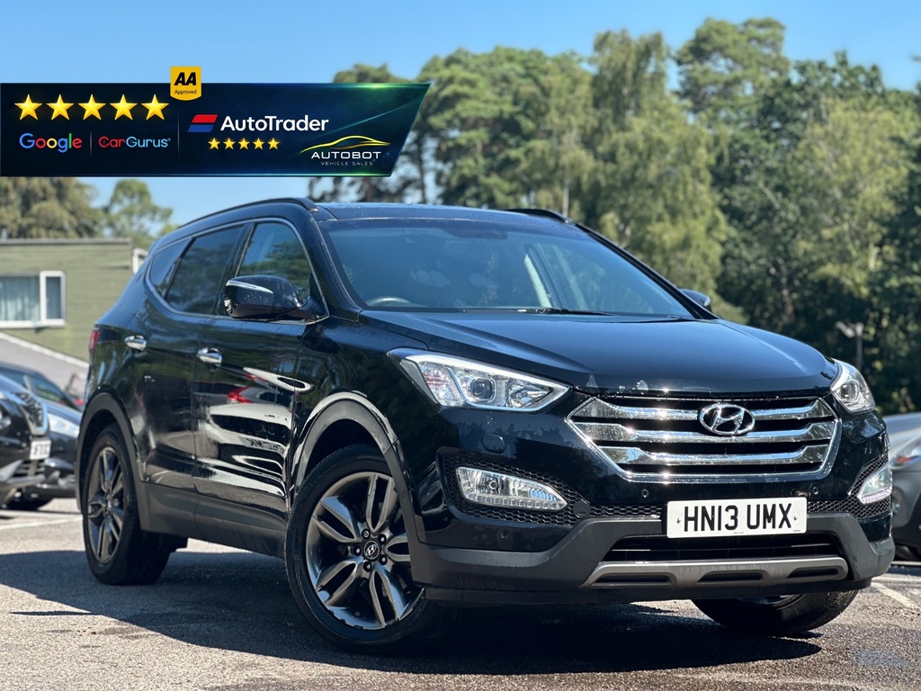 Hyundai Santa Fe 2013 2.2 Crdi Premium Se Suv 4Wd Black