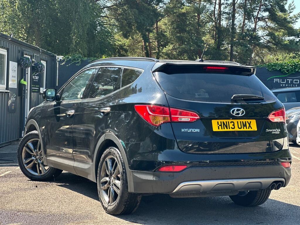 Hyundai Santa Fe 2013 2.2 Crdi Premium Se Suv 4Wd Black #4