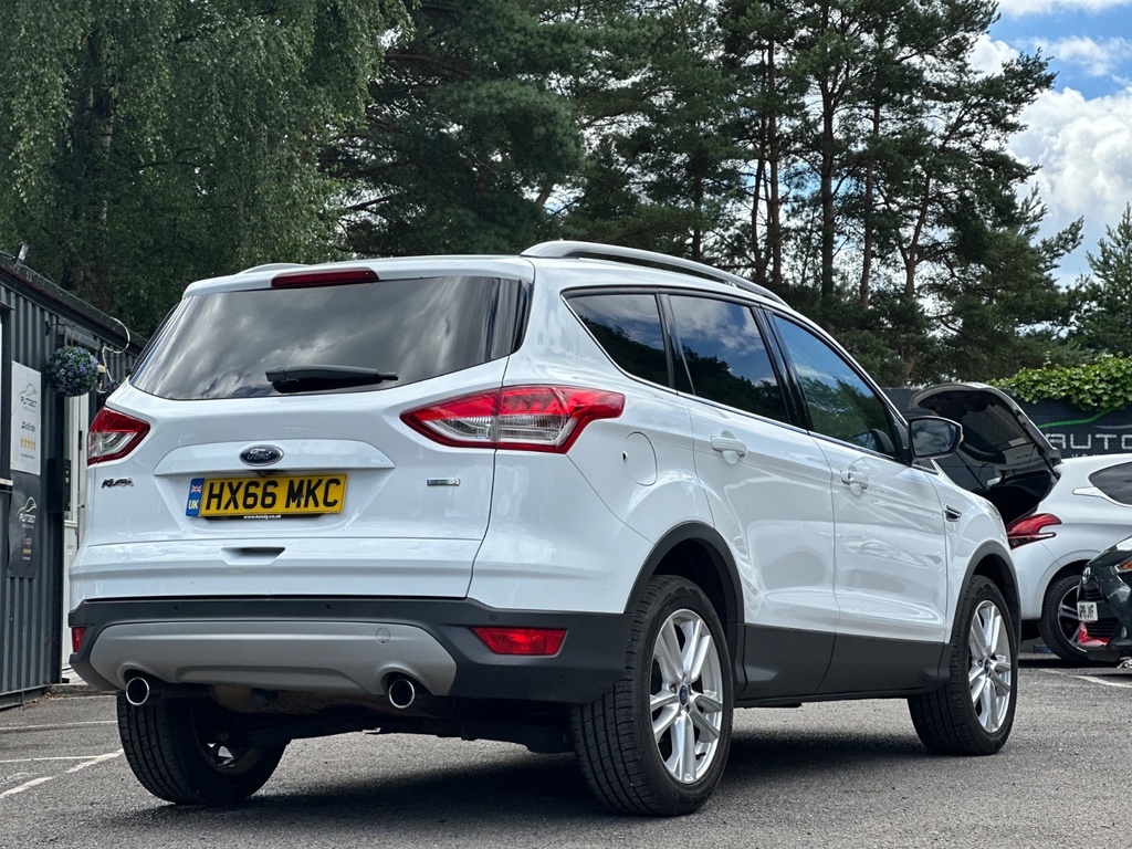 Ford Kuga Petrol HX66MKC White #6