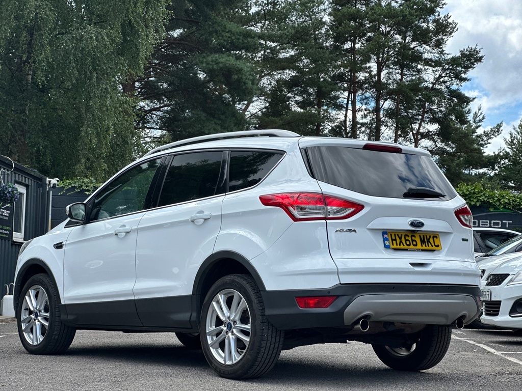 Ford Kuga Petrol HX66MKC White #5