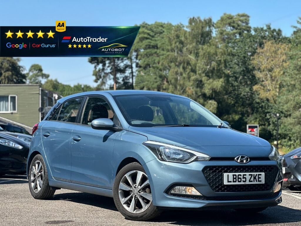 Hyundai I20 Mpi Se Blue Drive LB65ZKE Blue