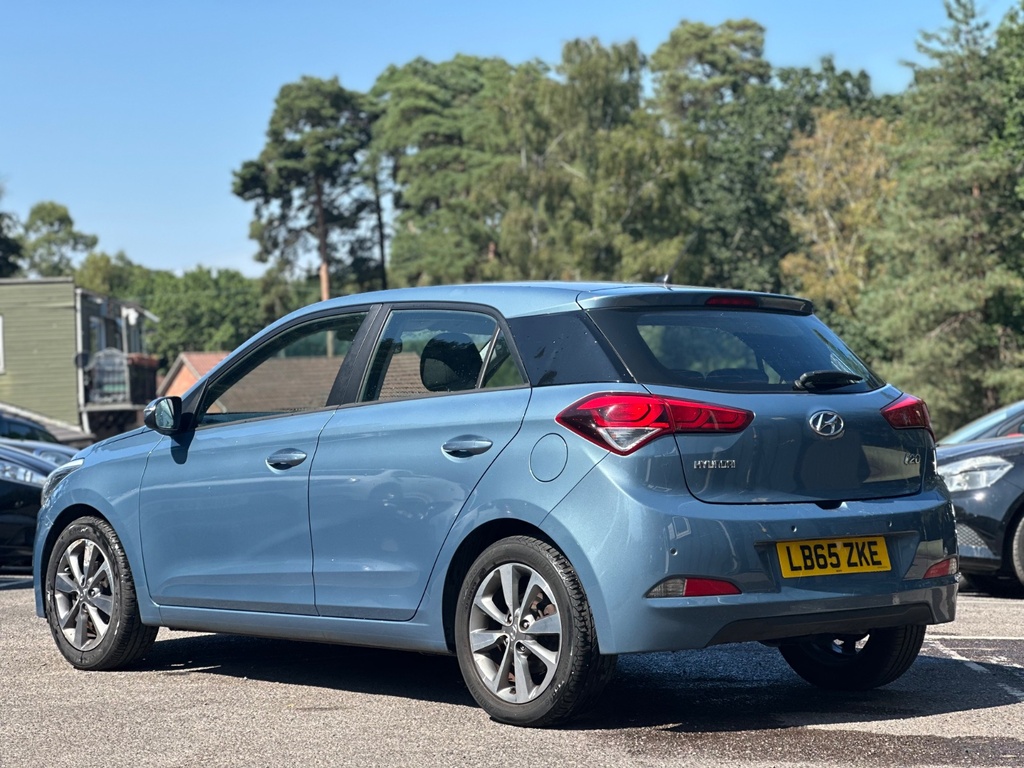 Hyundai I20 Mpi Se Blue Drive Blue #6