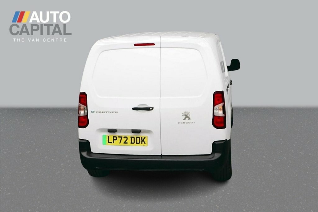 Peugeot E-Partner 750 100Kw 50Kwh Professional Premium Van White #4