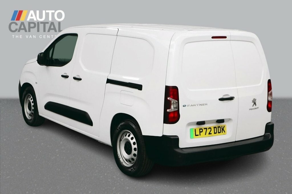 Peugeot E-Partner 750 100Kw 50Kwh Professional Premium Van White #3