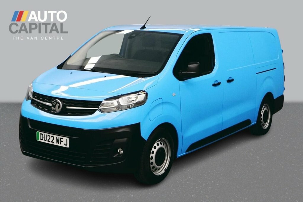 Vauxhall Vivaro Mpv Blue