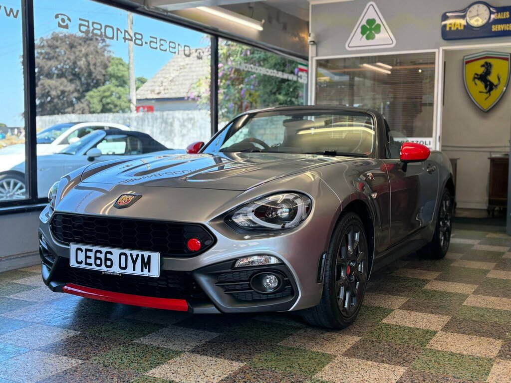 Abarth 124 Spider 1.4 Multiair Convertible Euro 6 Grey