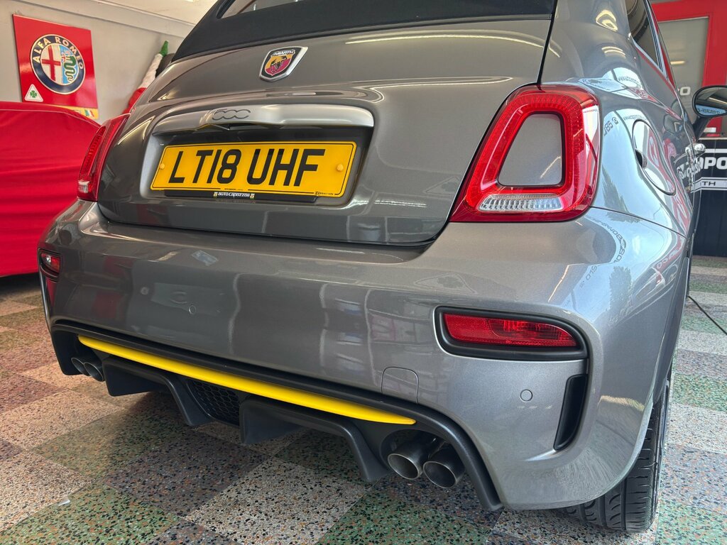 Abarth 595 1.4 T-jet Trofeo Cabrio Euro 6 Grey #2