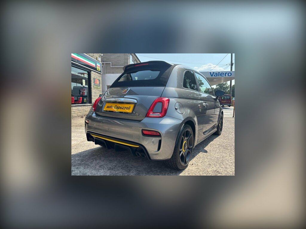 Abarth 595 1.4 T-jet Trofeo Cabrio Euro 6 Grey #4