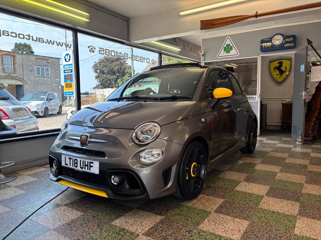 Abarth 595 1.4 T-jet Trofeo Cabrio Euro 6 Grey