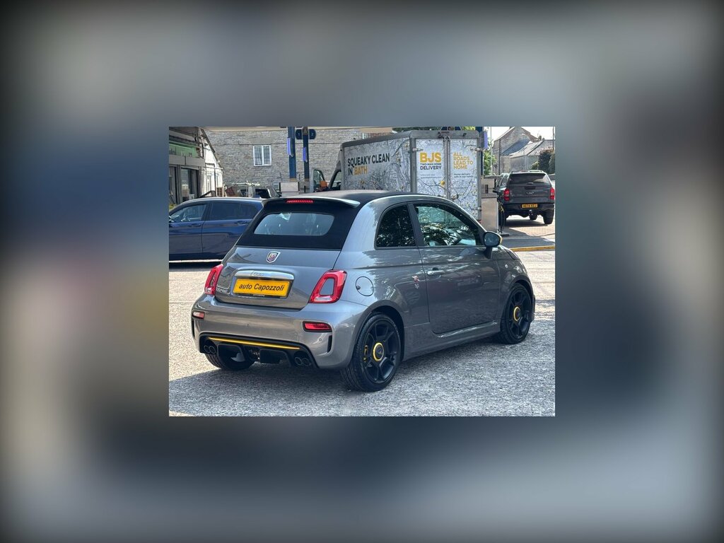 Abarth 595 1.4 T-jet Trofeo Cabrio Euro 6 Grey #2