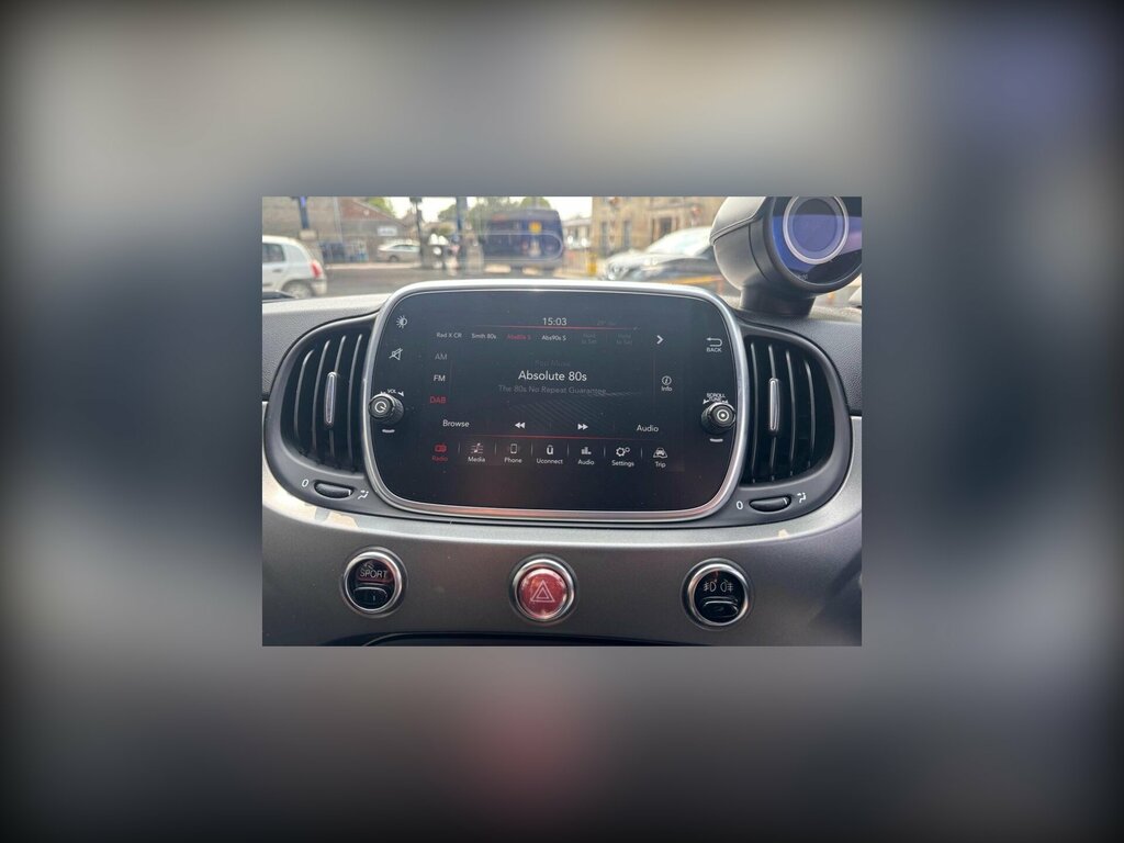 Abarth 595 1.4 T-jet 145 Nav 17In Alloys Grey #31
